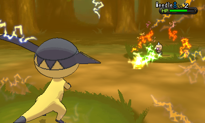 Parabolic Charge animation