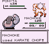 Karate Chop animation