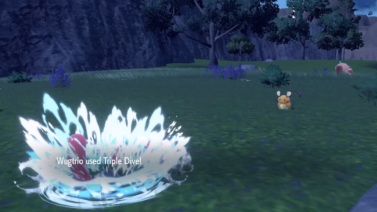 Triple Dive animation