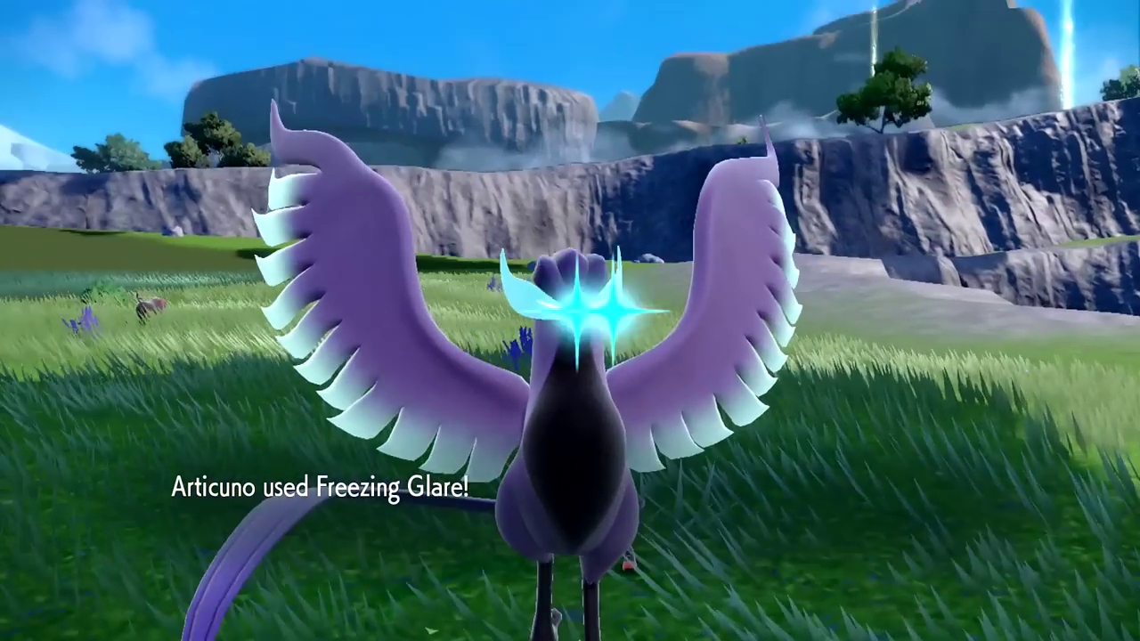 Freezing Glare animation