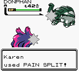 Pain Split animation