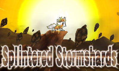 Splintered Stormshards animation