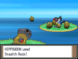Stealth Rock animation