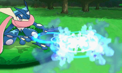 Water Shuriken animation