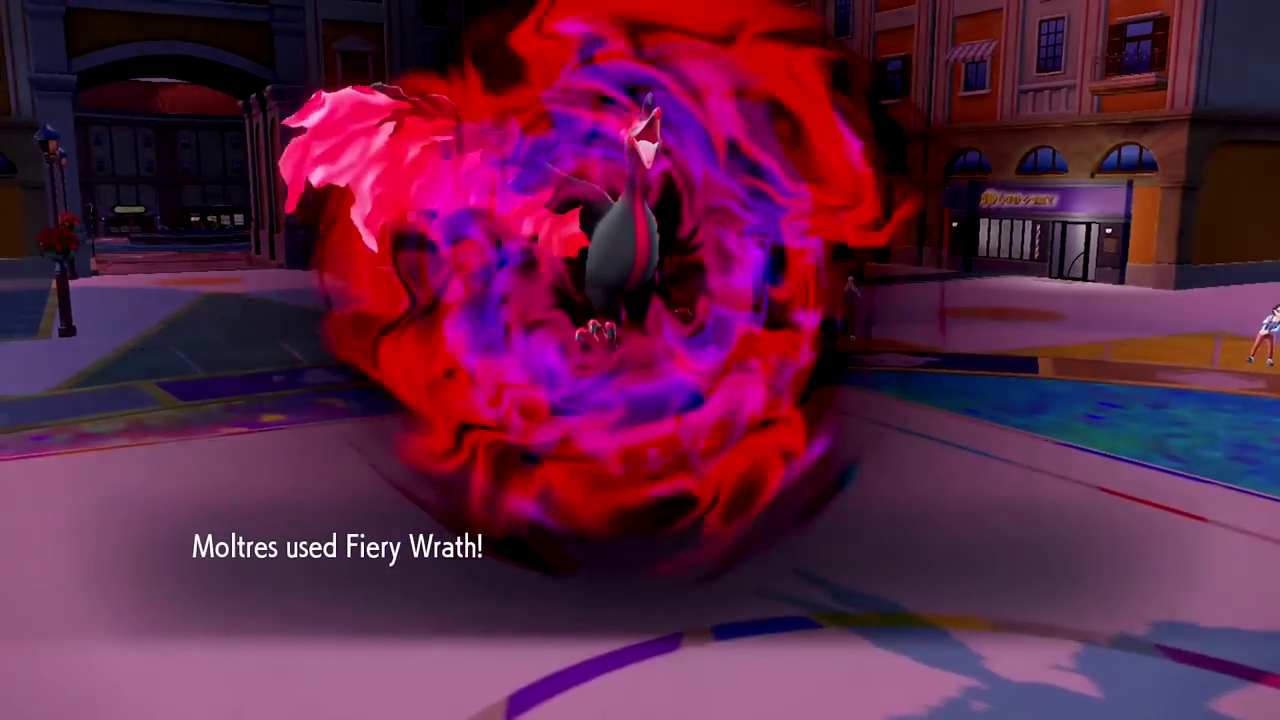 Fiery Wrath animation