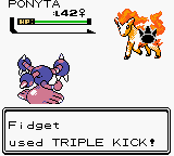 Triple Kick animation