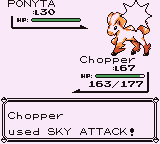 Sky Attack animation