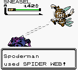 Spider Web animation