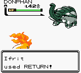 Return animation